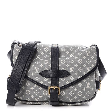 louis vuitton saumur idylle|LOUIS VUITTON Monogram Idylle Saumur MM Fusain.